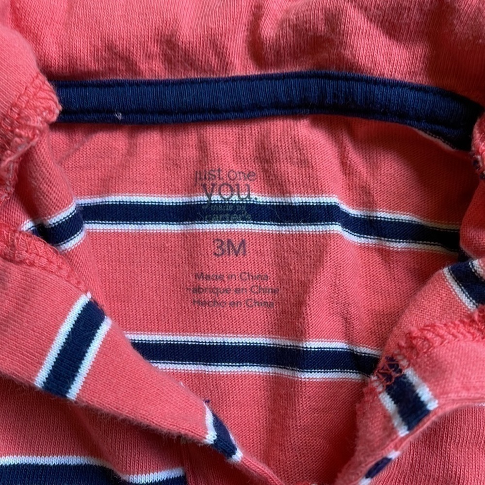 3 Onesies Short Long Sleeve Carter’s 3 Months - Picture 6 of 6